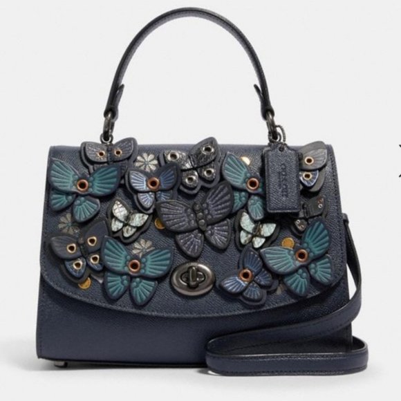 Coach Tilly Top Butterfly Satch & Wallet - Picture 2 of 7